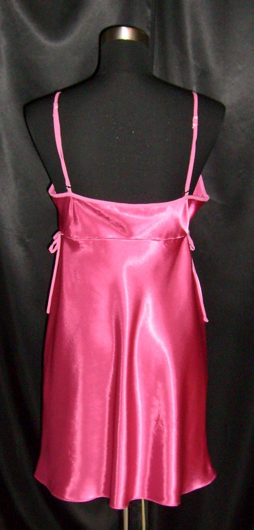 pink satin slip