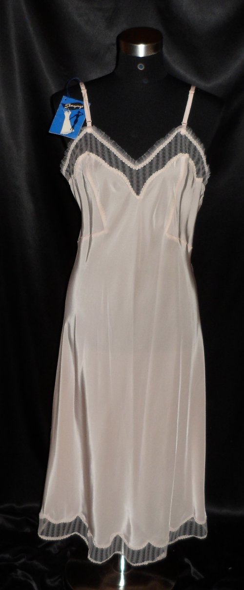 Simply Gorgeous Vintage 1950's NOS Seamprufe Pink Rayon Full Slip 38 ...